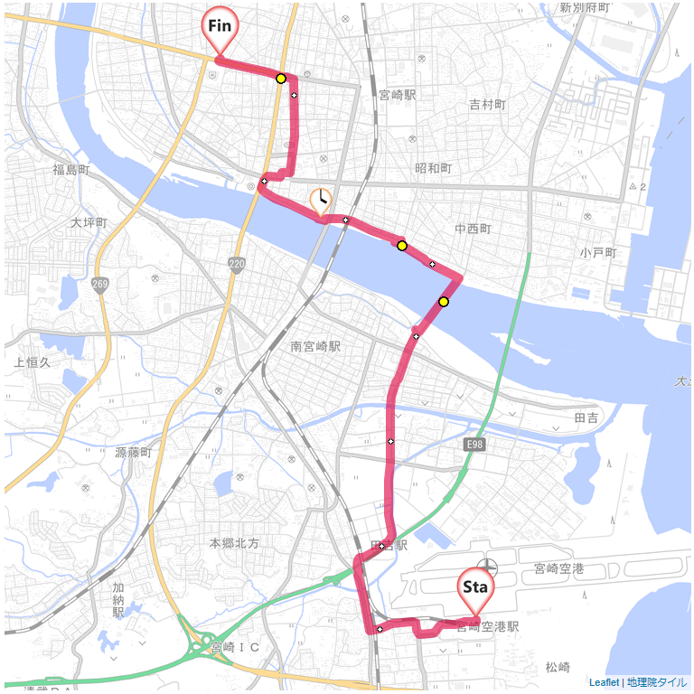 16/4/29 宮崎空港から宮崎
