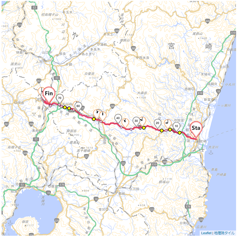 16/4/30 宮崎から京町温泉