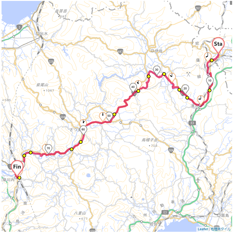 16/5/1 京町温泉から川内