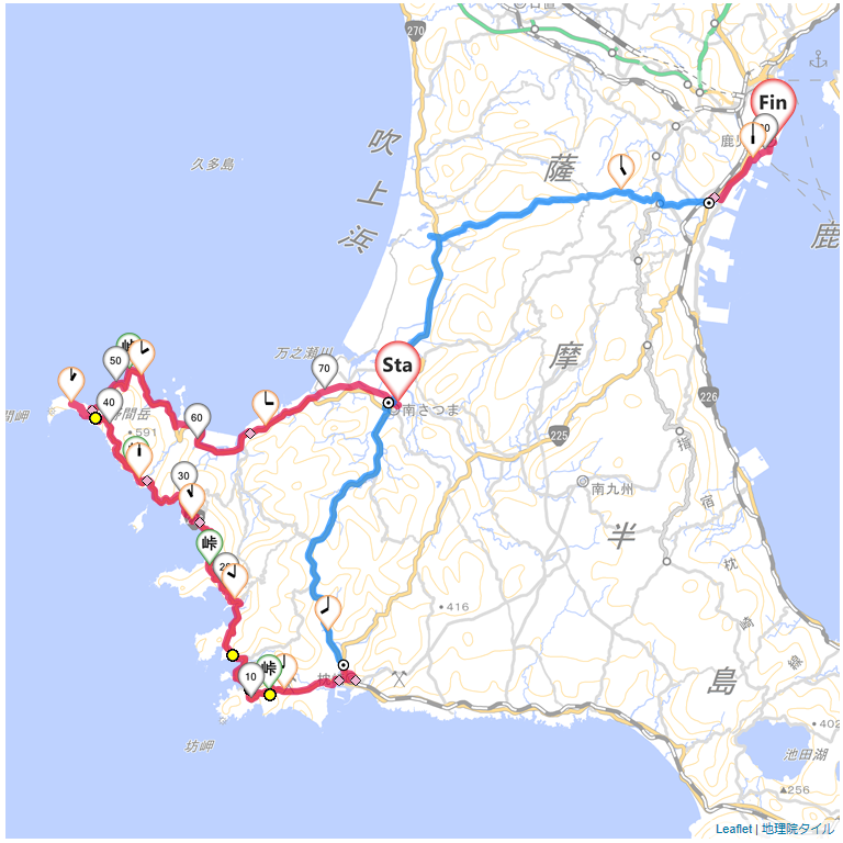 05/04 枕崎から野間岬