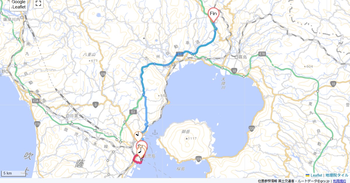 16/5/5 鹿児島・鴨池周辺