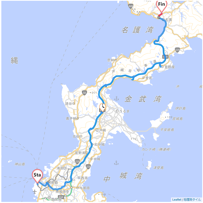 07/15 那覇空港から名護
