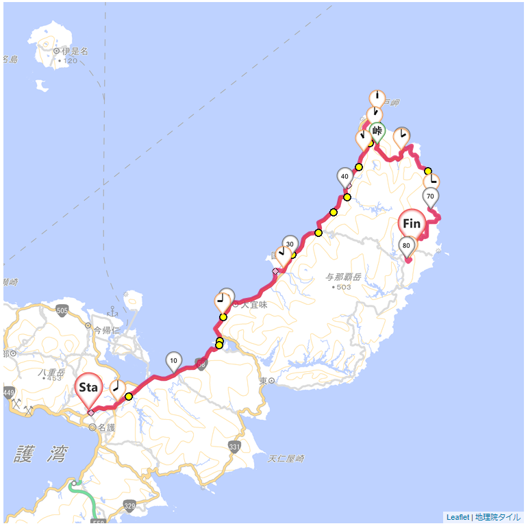 07/16 名護から辺戸岬・やんばる