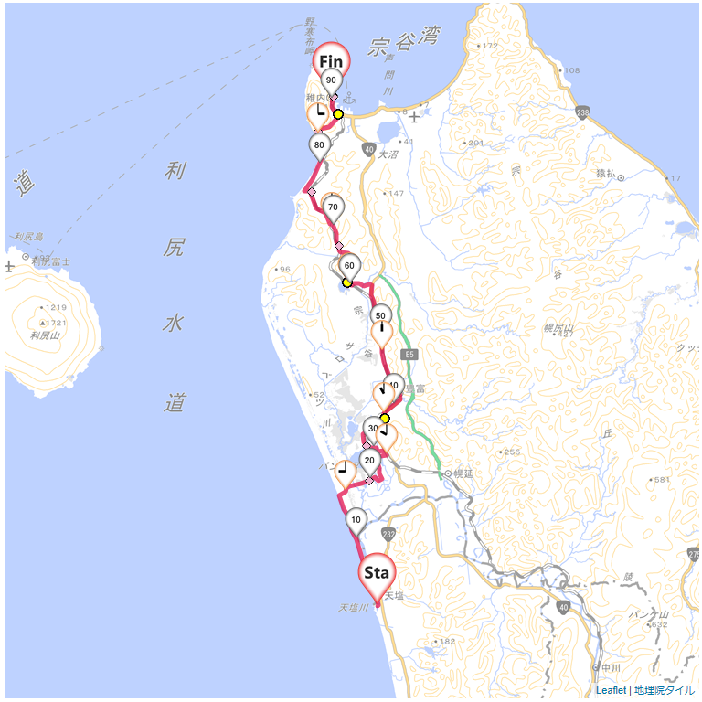 16/8/20 天塩から稚内