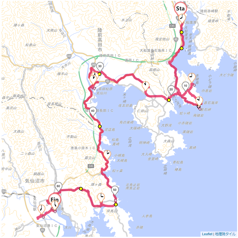 17/5/4 大船渡から気仙沼