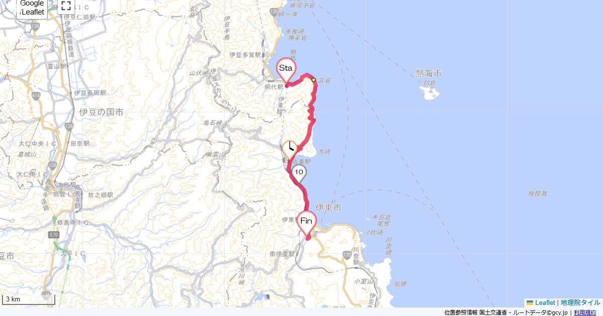 17/7/1 網代から伊東