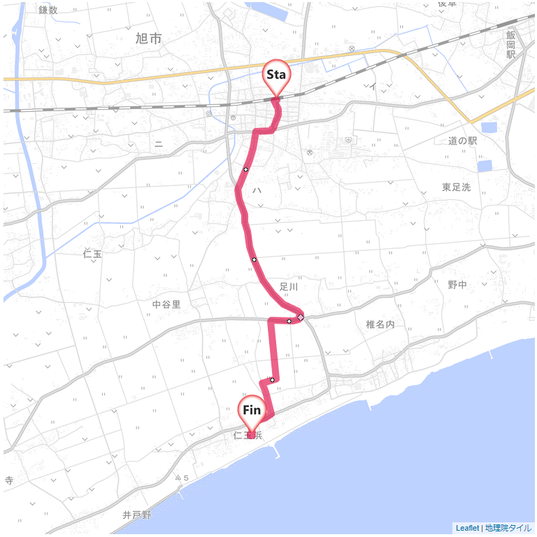 02/10 旭駅からかんぽの宿