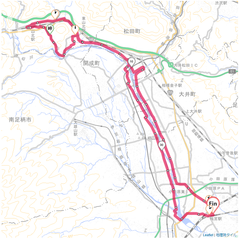 04/01 酒匂川・山北