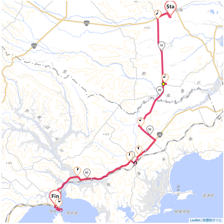 18/6/4 別海から厚岸