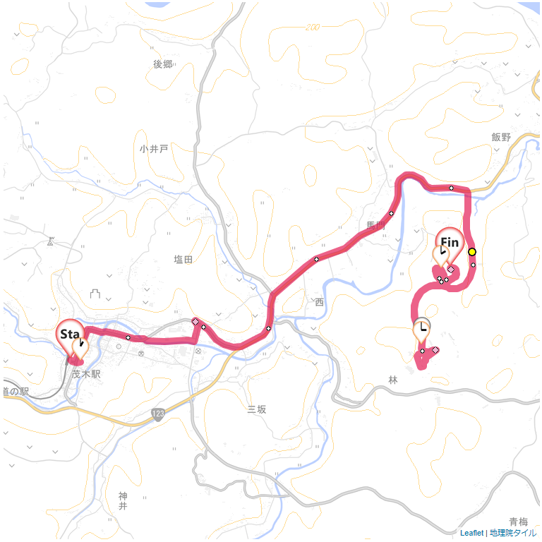 18/7/15 茂木駅からツインリンクもてぎ