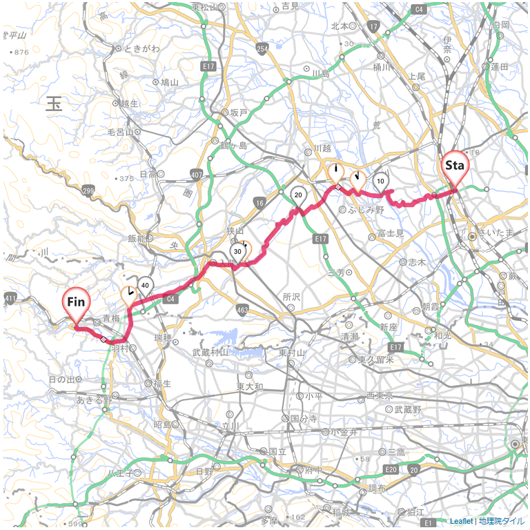 11/24 さいたまから青梅