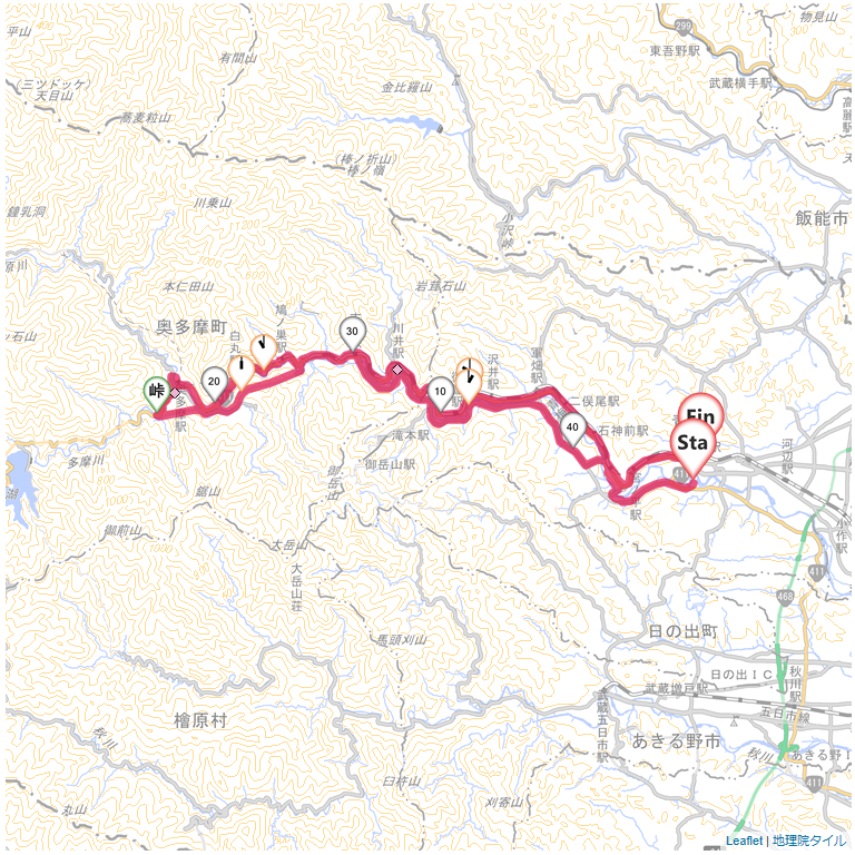11/25 青梅奥多摩