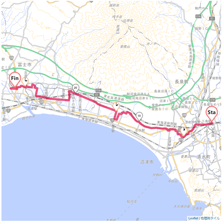 19/1/4 三島から富士