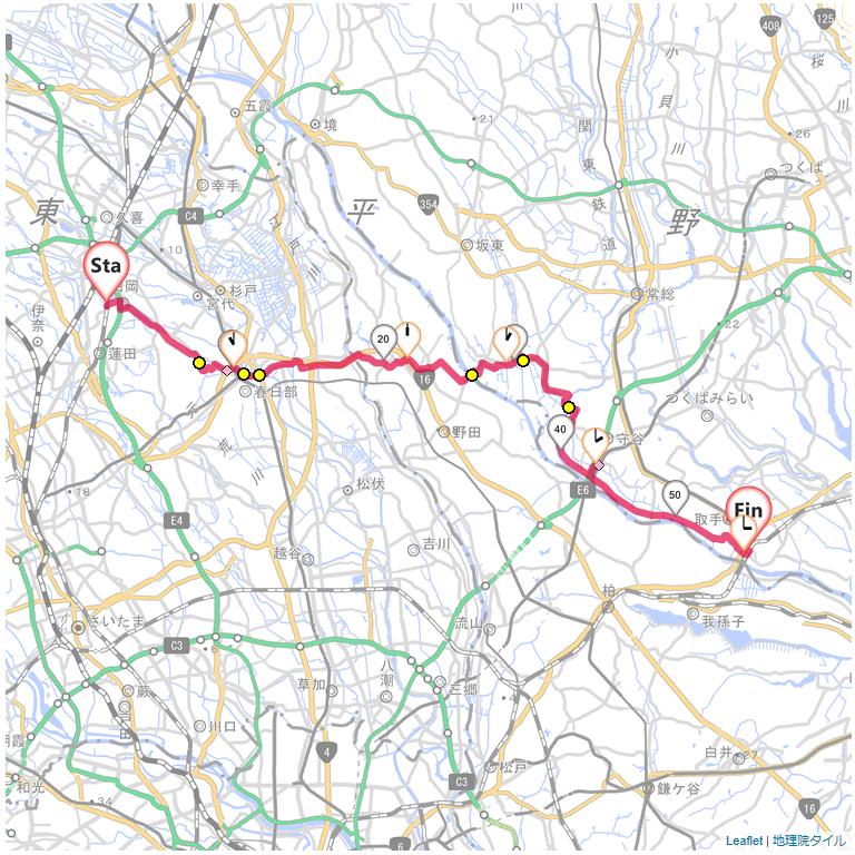 19/3/31 白岡から取手