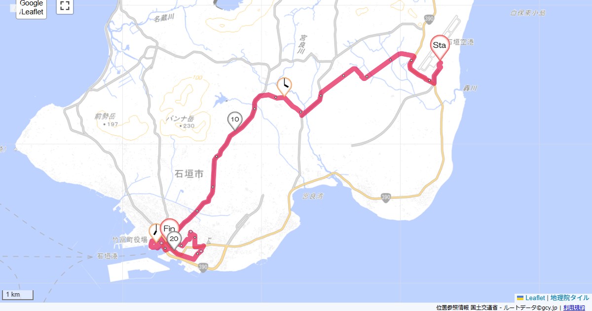 19/6/22 八重山1石垣空港から石垣