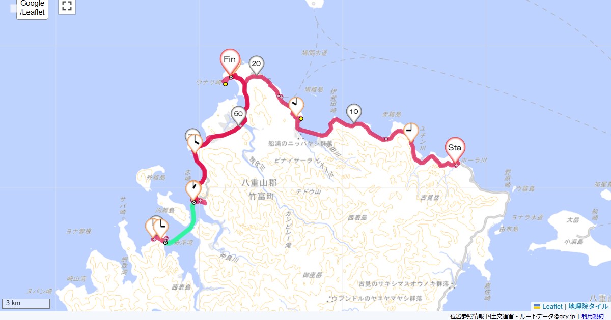 19/6/25 八重山4西表島・舟浮