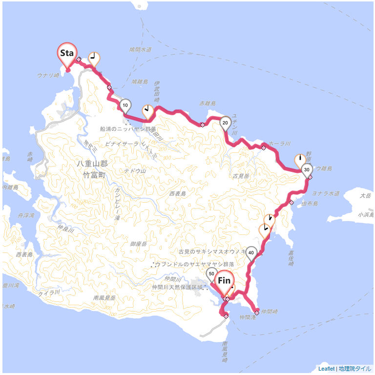 06/26 八重山5西表島・仲間崎