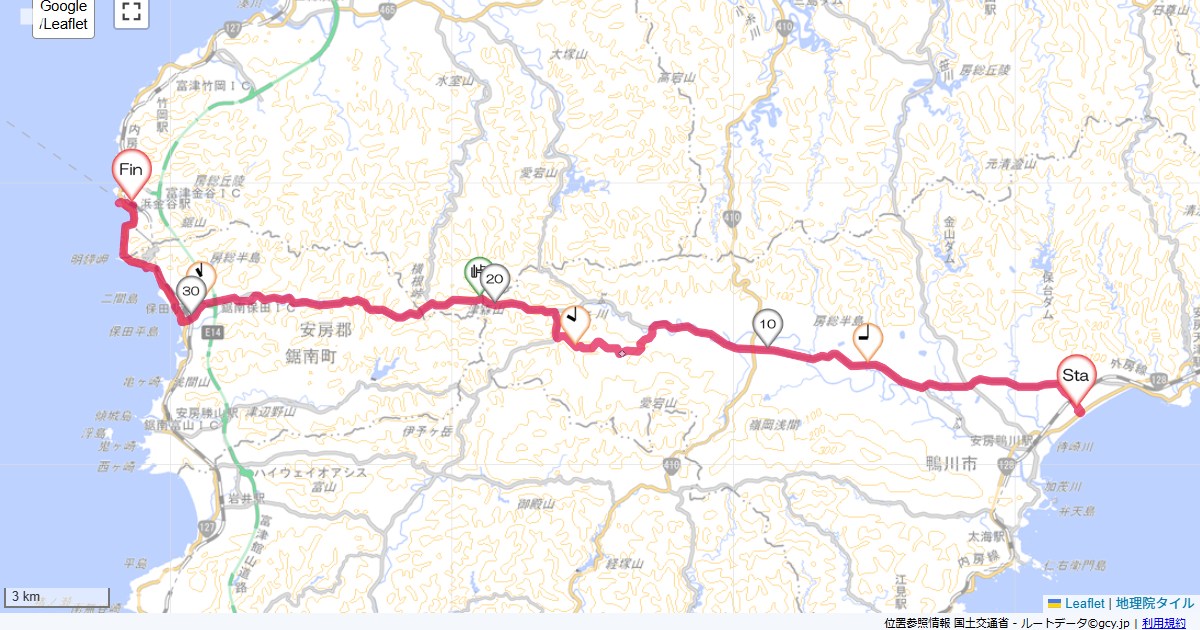 22/1/16 鴨川から大山千枚田、金谷