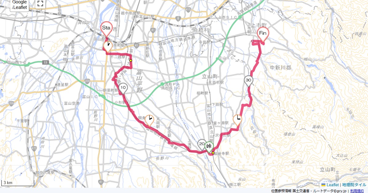 23/3/19 富山から上市