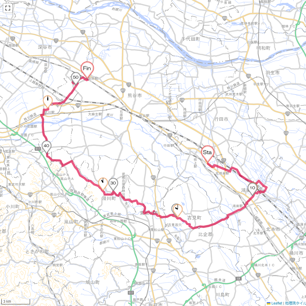 23/9/23 北鴻巣から籠原
