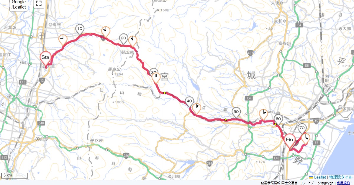 24/9/7 天童から仙台
