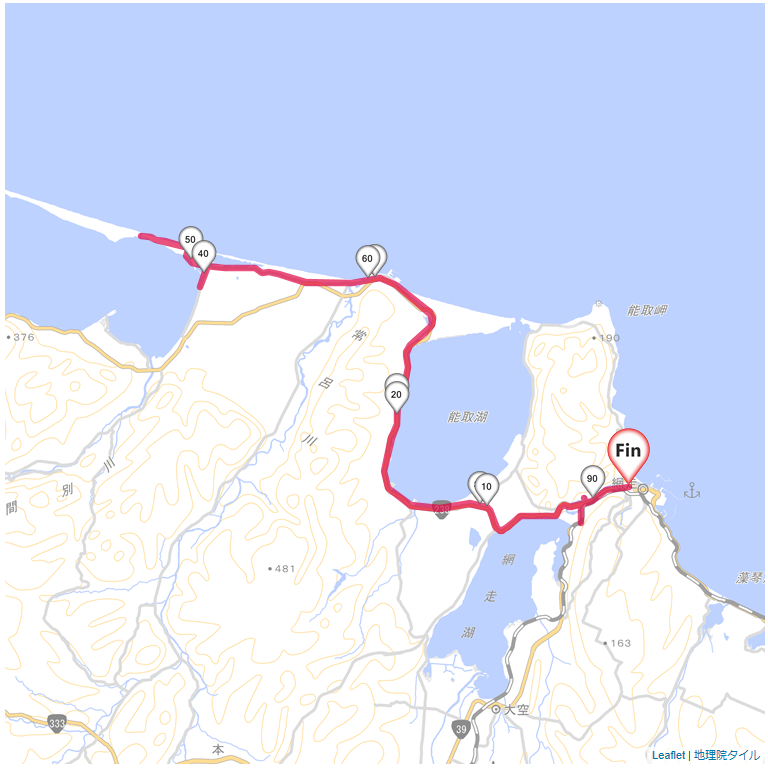 98/9/19 オホーツクサイクリング
