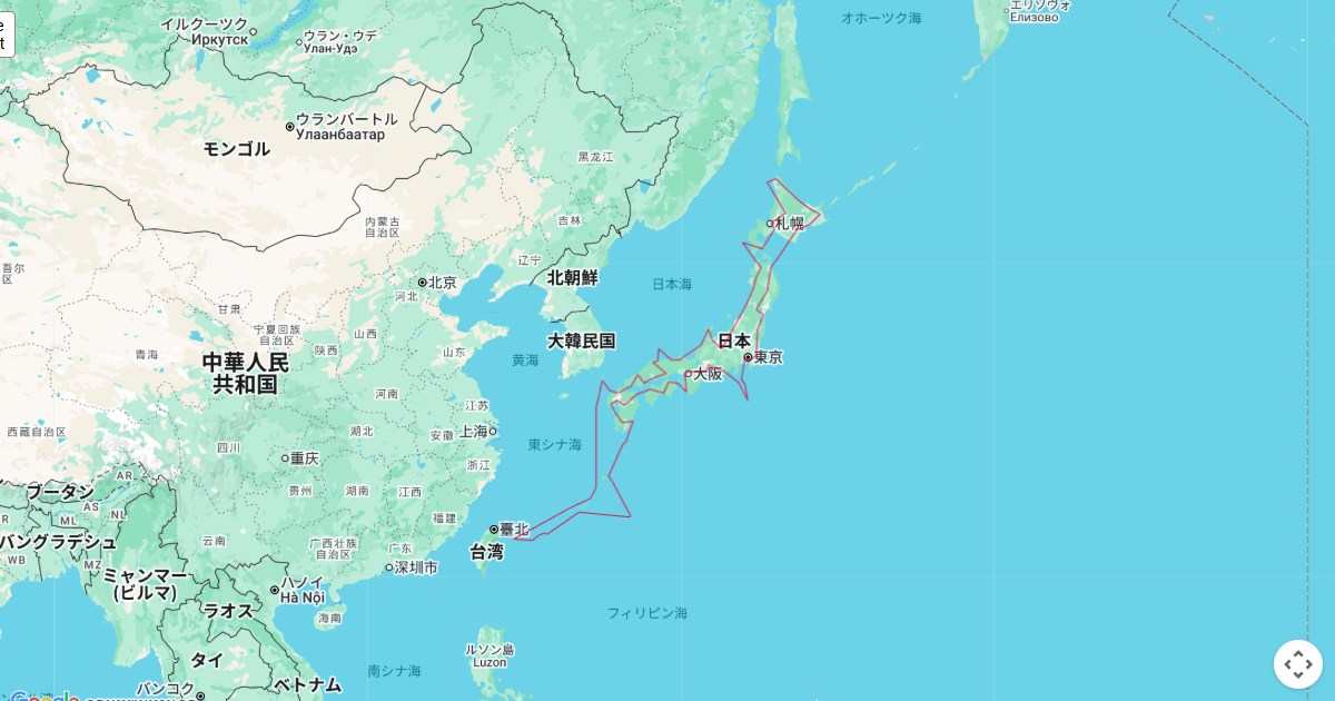 遺伝的アルゴリズムで解析した日本の空港一周最短ルートマップ