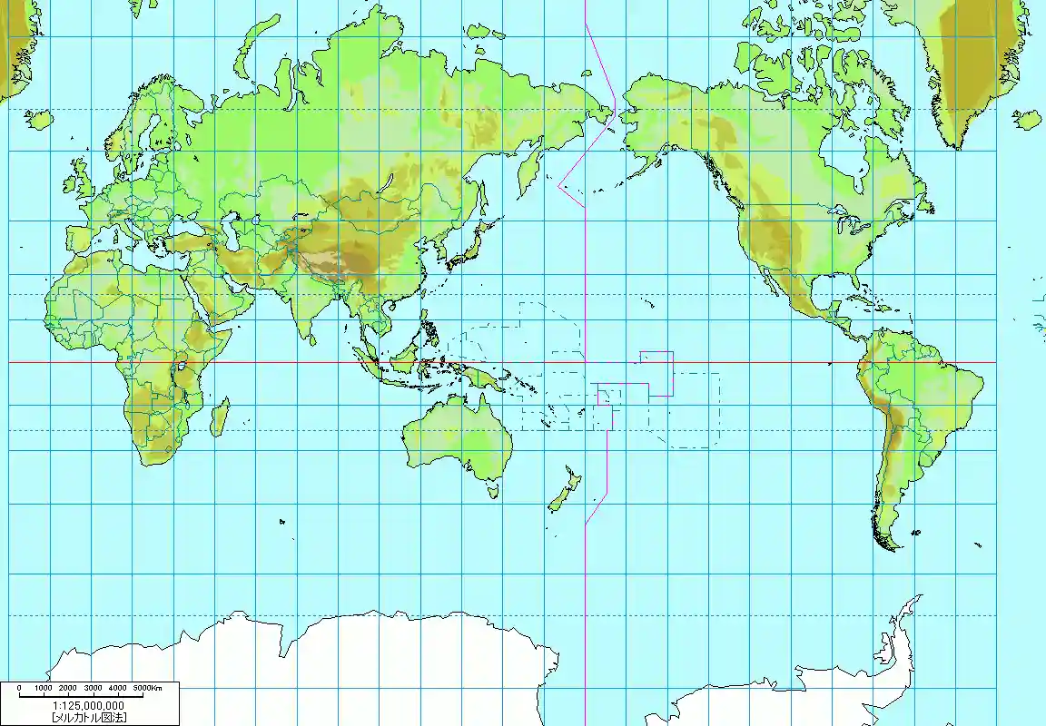 メルカトル図法