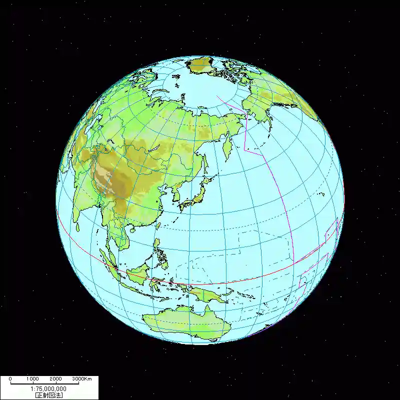 正射図法