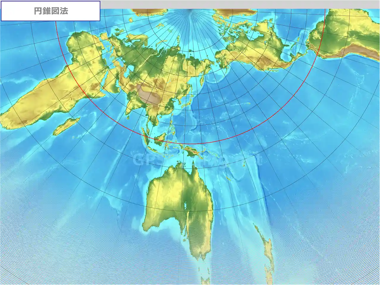 円錐図法