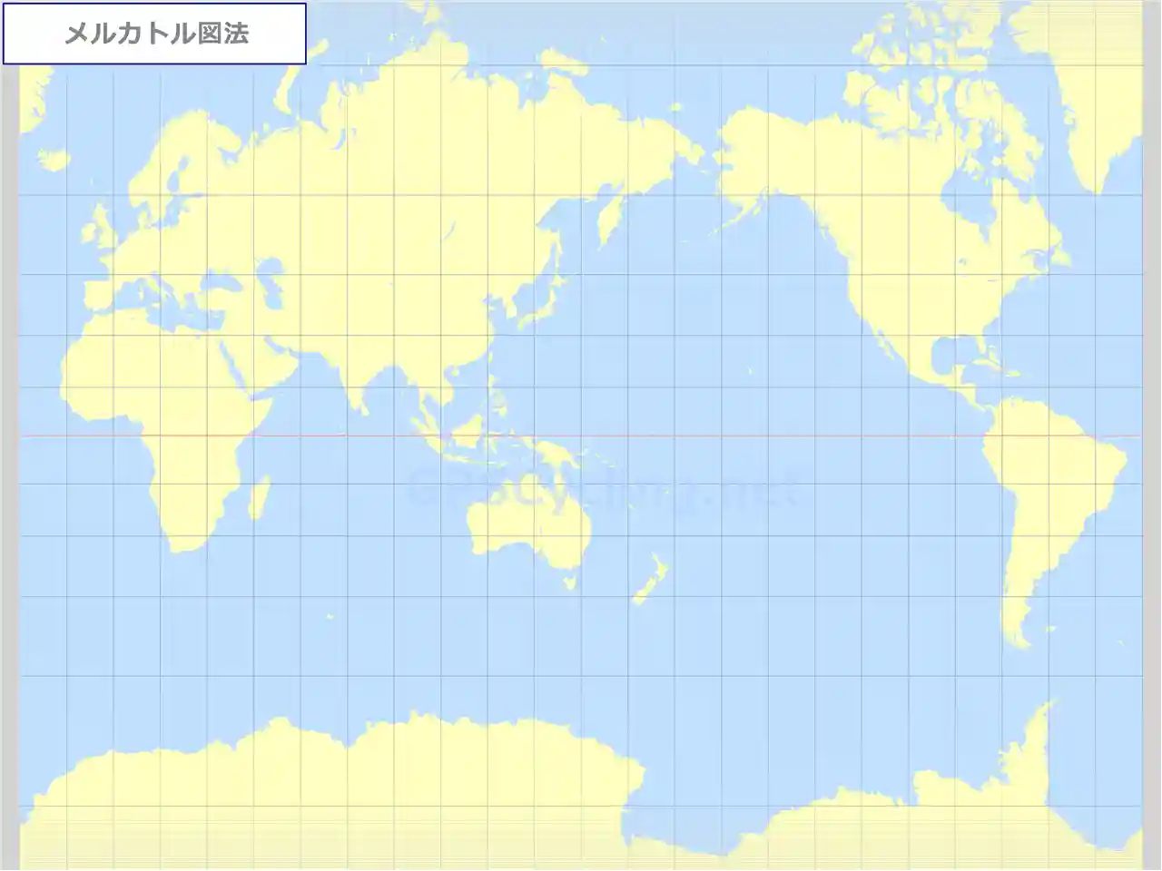 メルカトル図法
