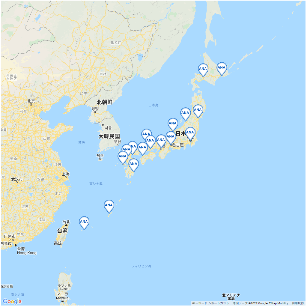 ANAホテル,ホテルチェーンマップ,全国一覧,地図で探す